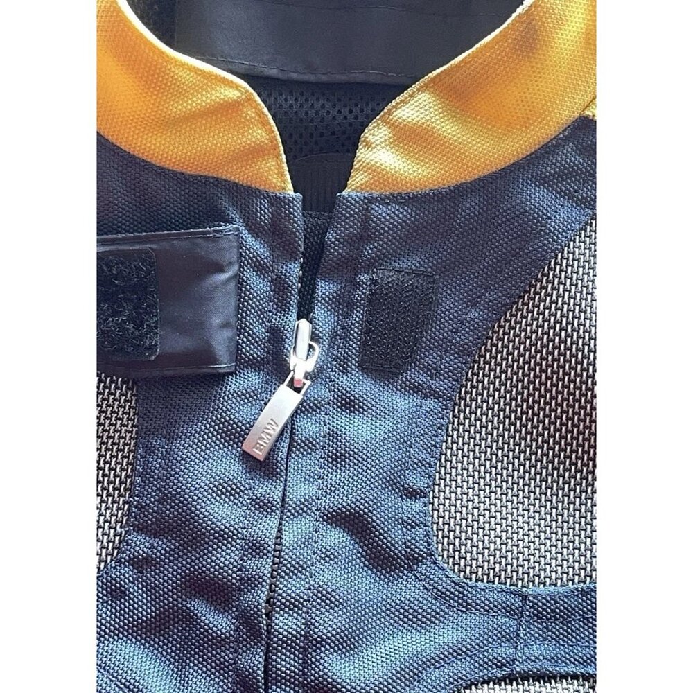 BMW Air Flow 2 Women's Size 8R Motorcycle Jacket Padding Armor Yellow RARE - Picture 13 of 16